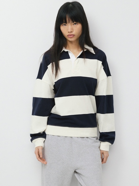 Aritzia Tops - Aritzia TNA Polo 100% COTTON LARGE